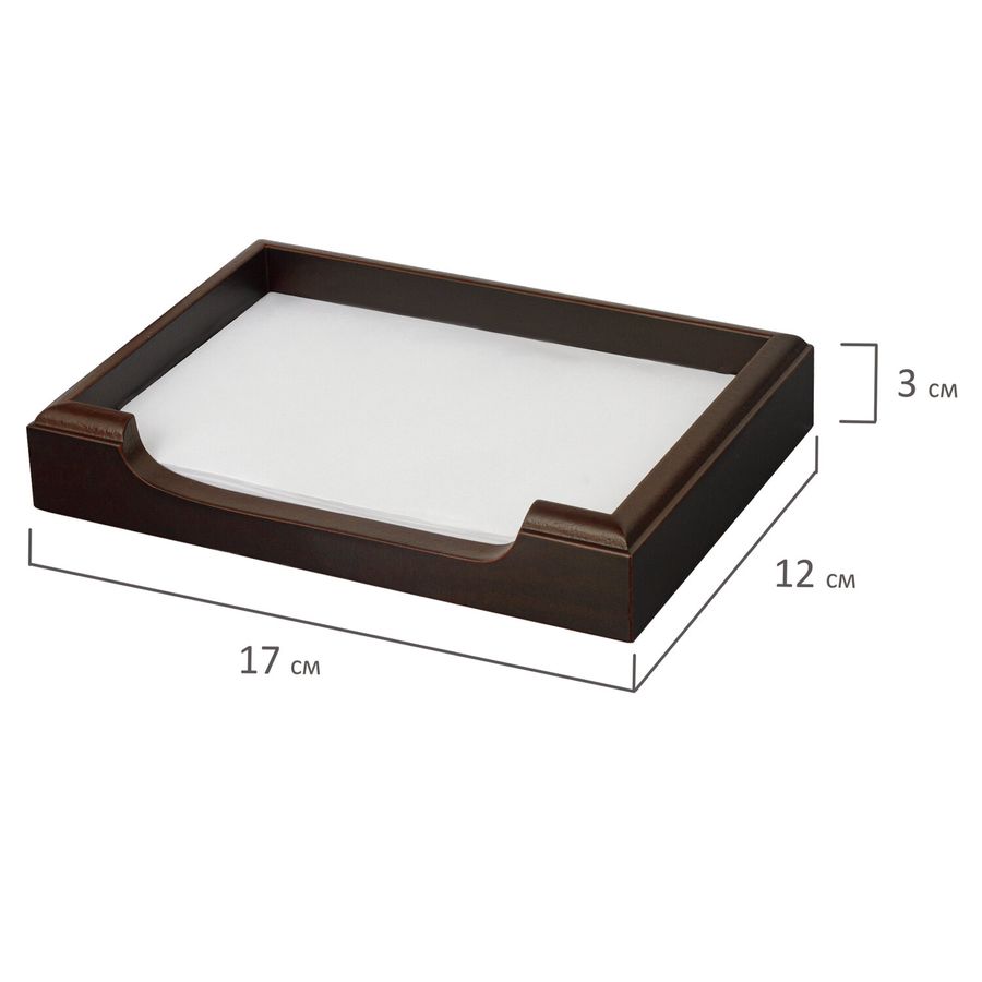 Набор подарочный настольный BESTAR "Ares" из дерева, 7 предметов, цвет "орех"