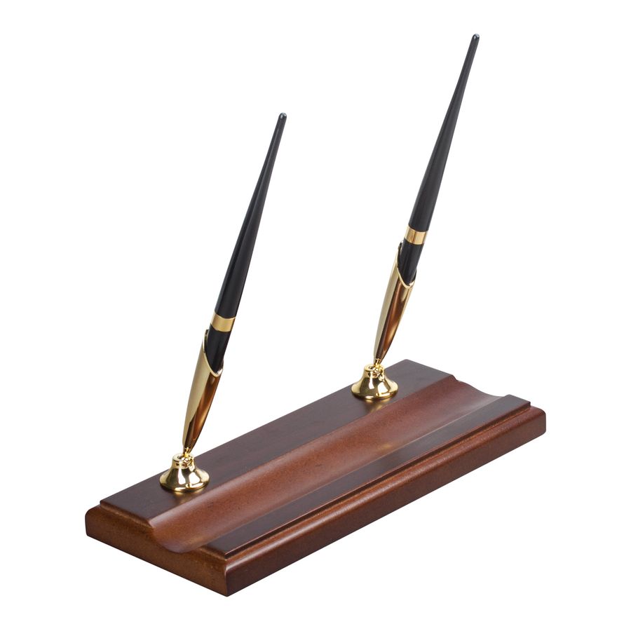 Набор подарочный настольный BESTAR "Neptun" из дерева, 5 предметов, цвет "орех"