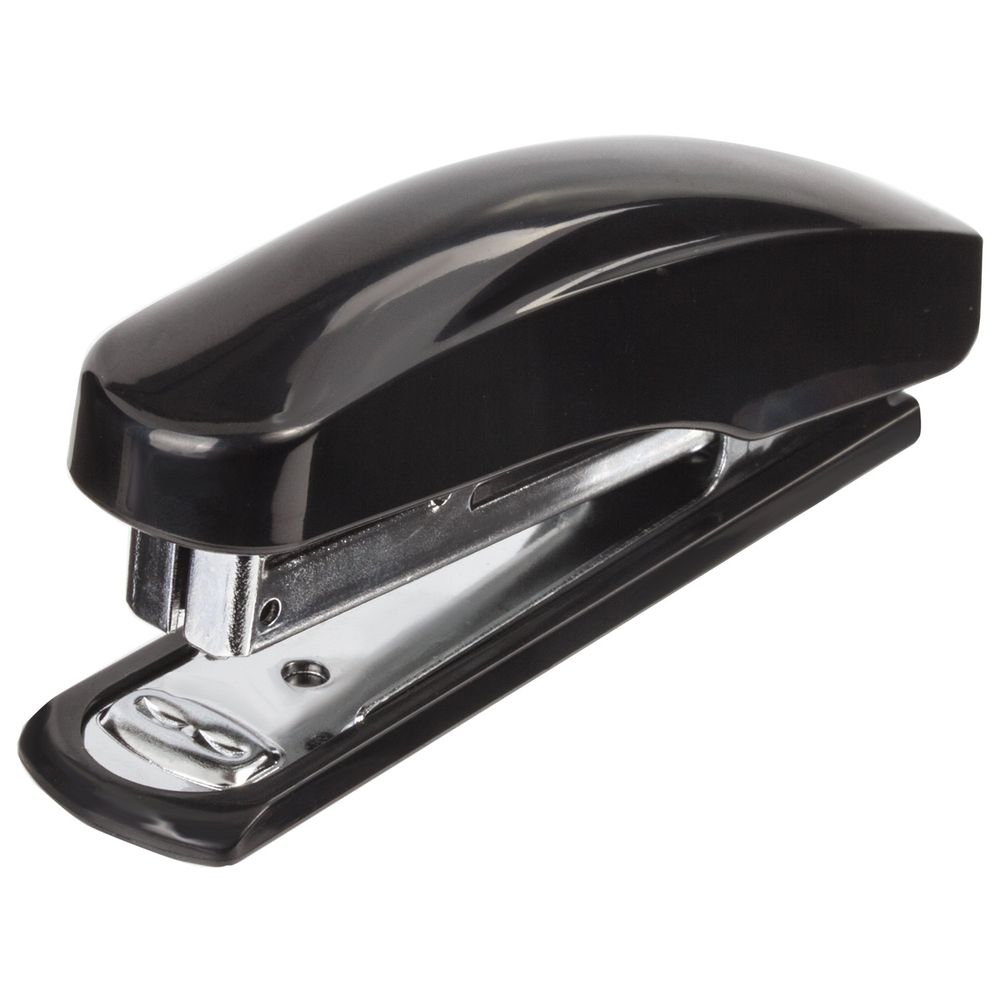 Канцелярский набор BRAUBERG "Микс", 10 предметов, вращающаяся конструкция, черно-красный, блистер