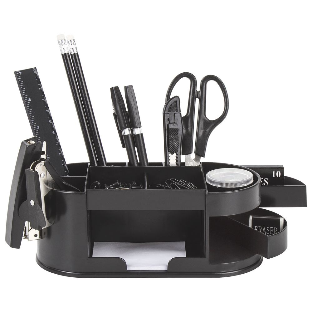 Канцелярский набор STAFF "Омега", 16 предметов, невращающаяся конструкция