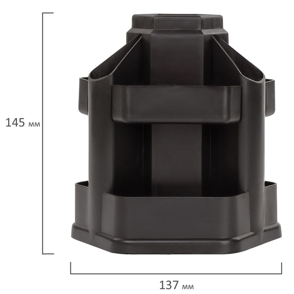 Канцелярский набор STAFF "Офисный", 14 предметов, офисный, вращающаяся конструкция
