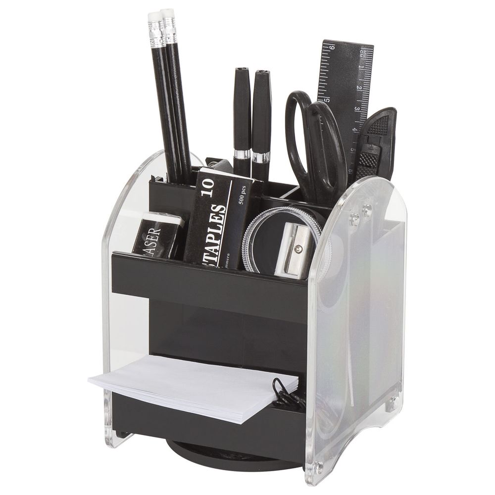 Канцелярский набор STAFF "Форум", 15 предметов, вращающаяся конструкция