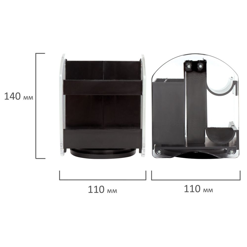 Канцелярский набор STAFF "Форум", 15 предметов, вращающаяся конструкция