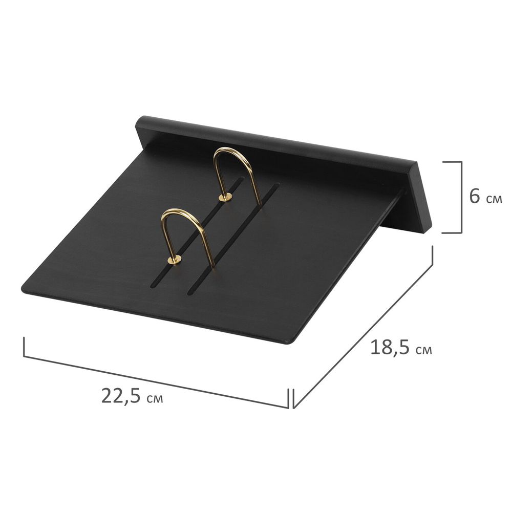 Набор подарочный настольный BESTAR "Platon" из дерева, 11 предметов, цвет "черное дерево"