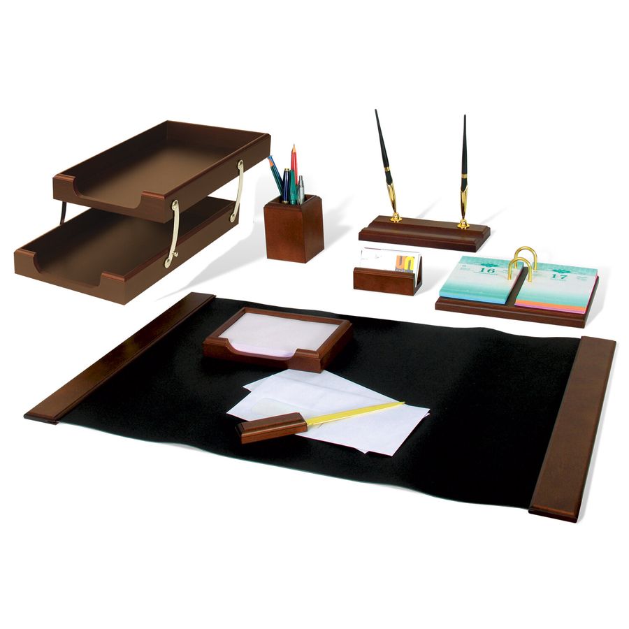 Набор подарочный настольный BESTAR "Titan" из дерева, 8 предметов, цвет "орех"