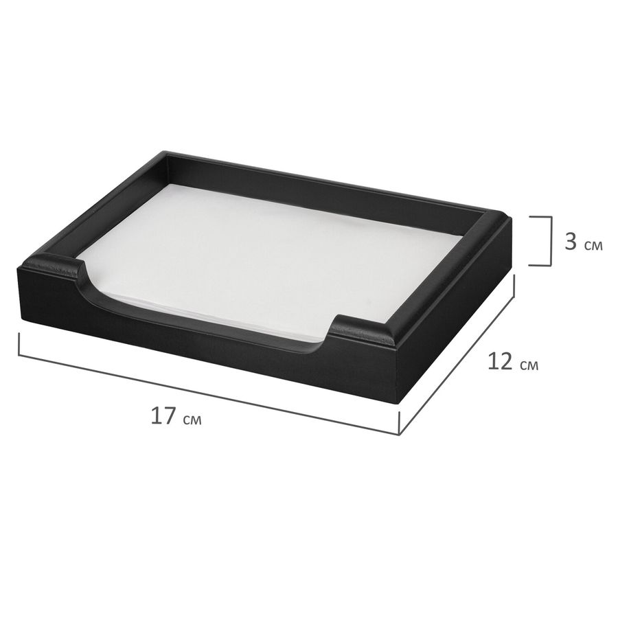 Набор подарочный настольный BESTAR "Titan" из дерева, 8 предметов, цвет "черное дерево"