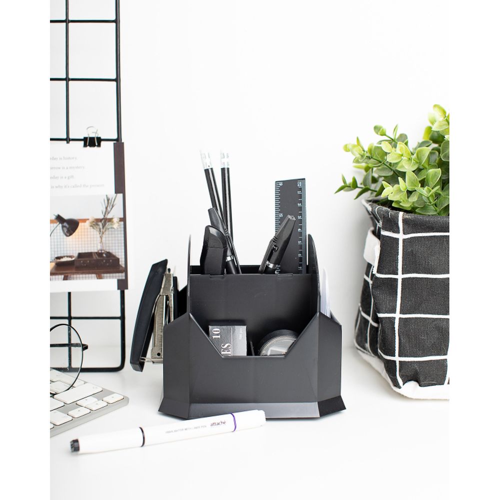 Набор настольный 15 предметов ATTACHE JC848, черный