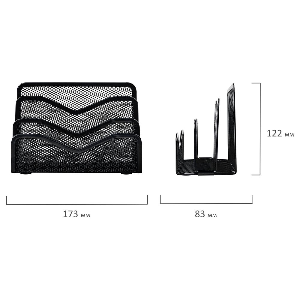 Подставка для бумаг и писем BRAUBERG