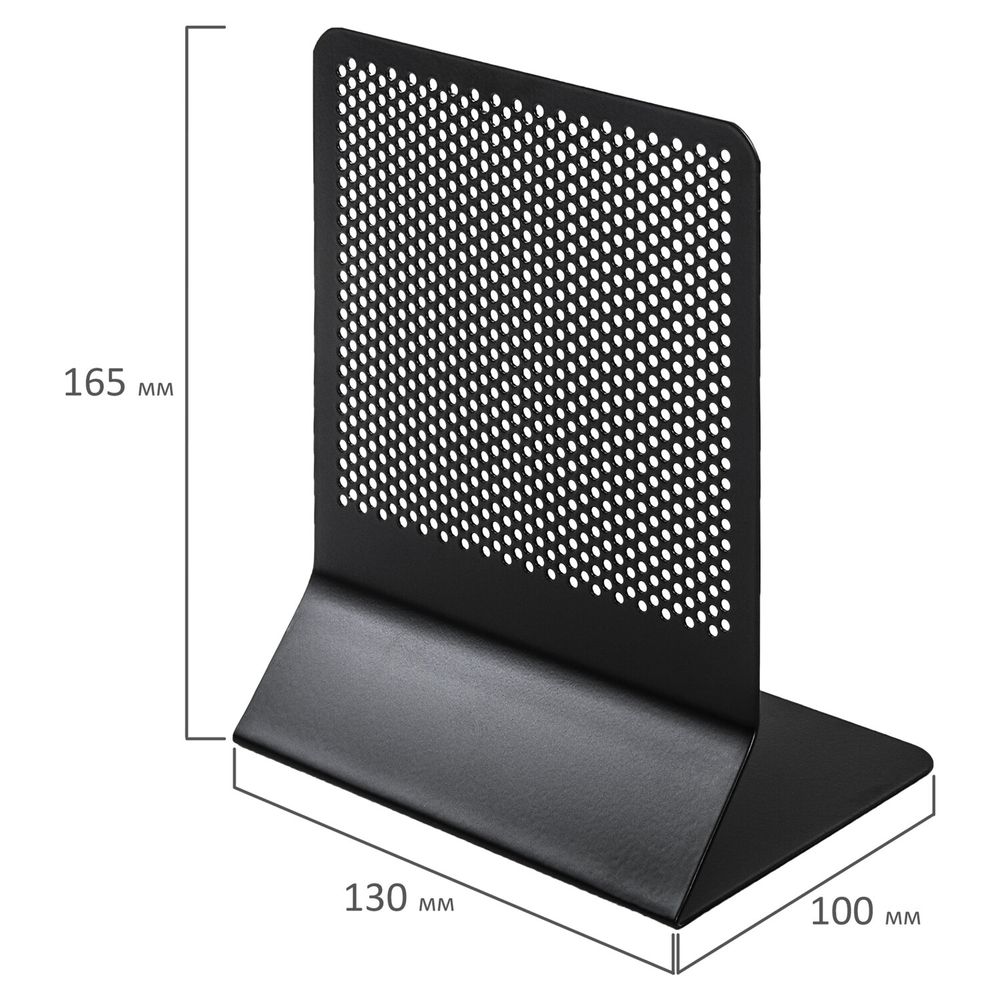 Держатель (ограничитель) подставка для книг BRAUBERG