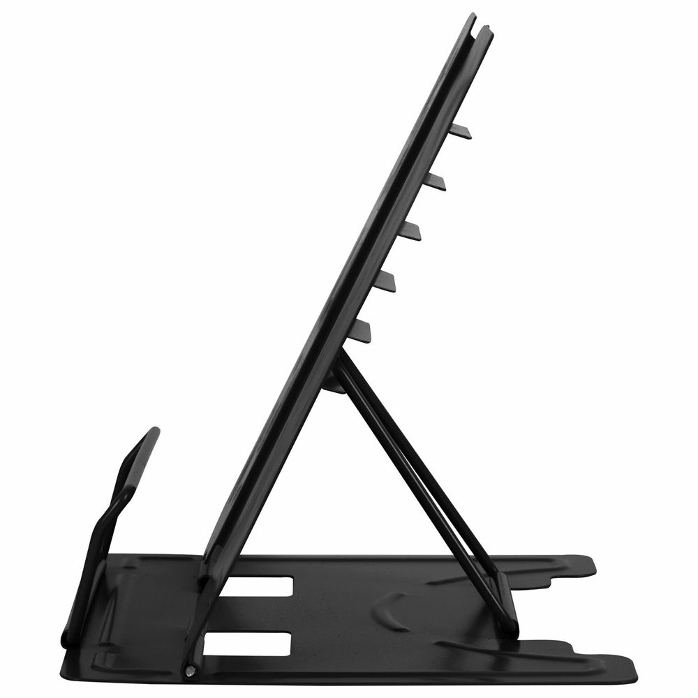Подставка для книг и учебников BRAUBERG, Black, регулируемый наклон, металл
