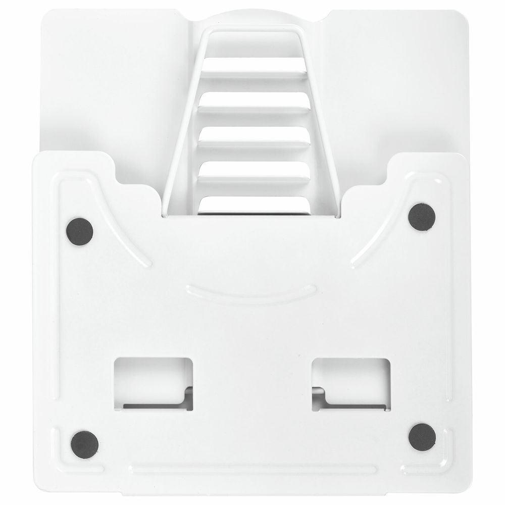 Подставка для книг и учебников BRAUBERG, White, регулируемый угол наклона, металл