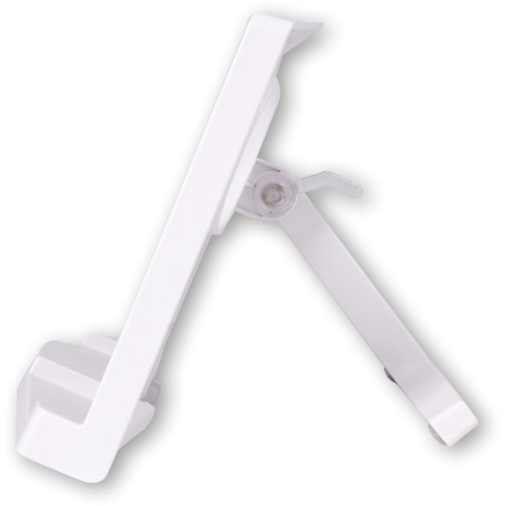 Подставка для книг и учебников BRAUBERG, регулируемый наклон, пластик, белая