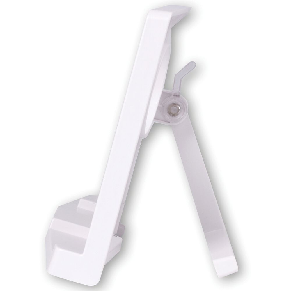 Подставка для книг и учебников BRAUBERG, регулируемый наклон, пластик, белая