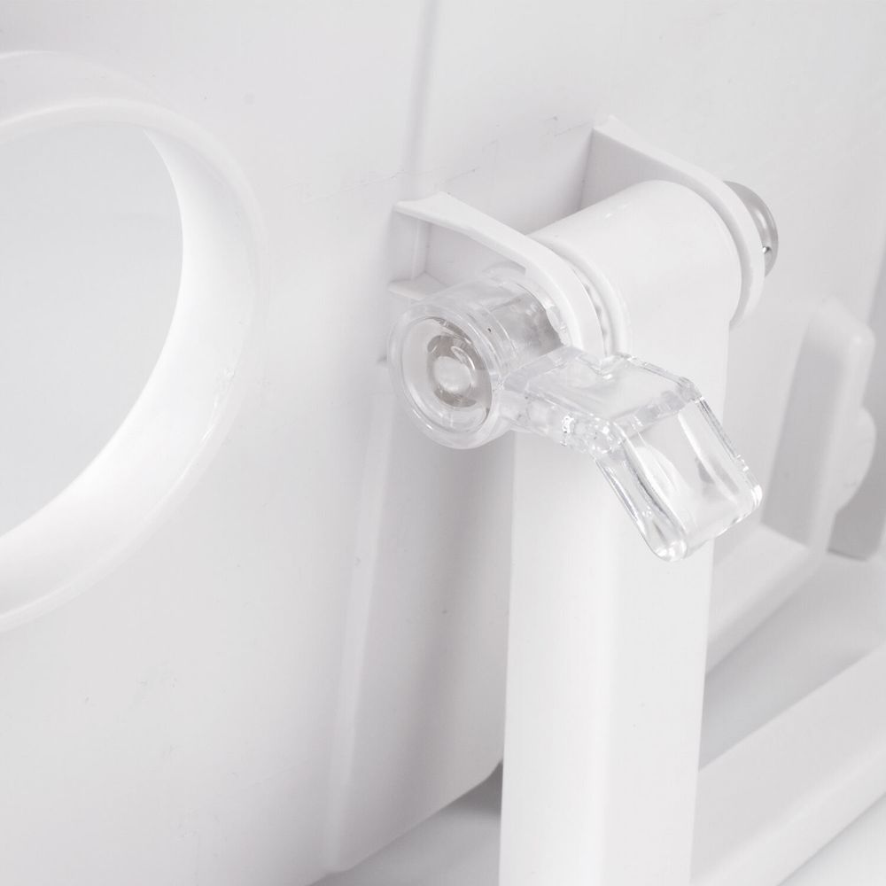 Подставка для книг и учебников BRAUBERG, регулируемый наклон, пластик, белая