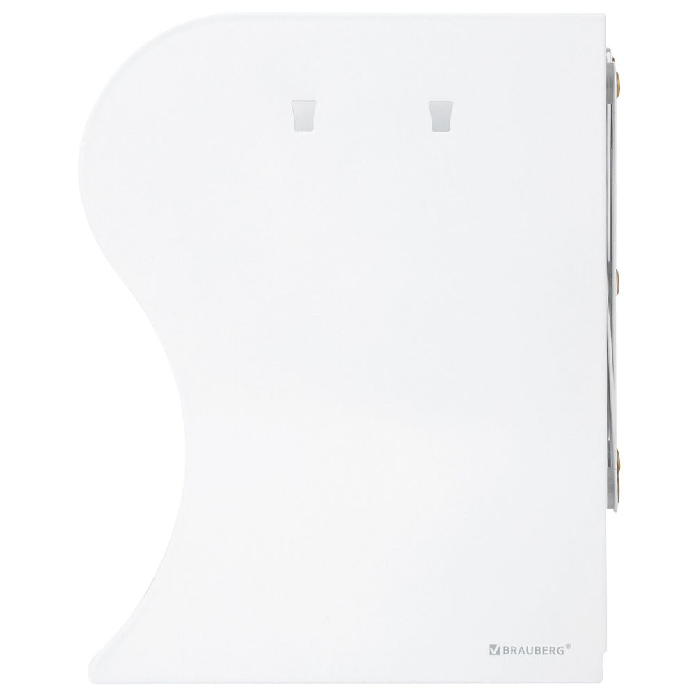 Подставка-держатель для книг и учебников BRAUBERG, с органайзером, раздвижная, металлическая