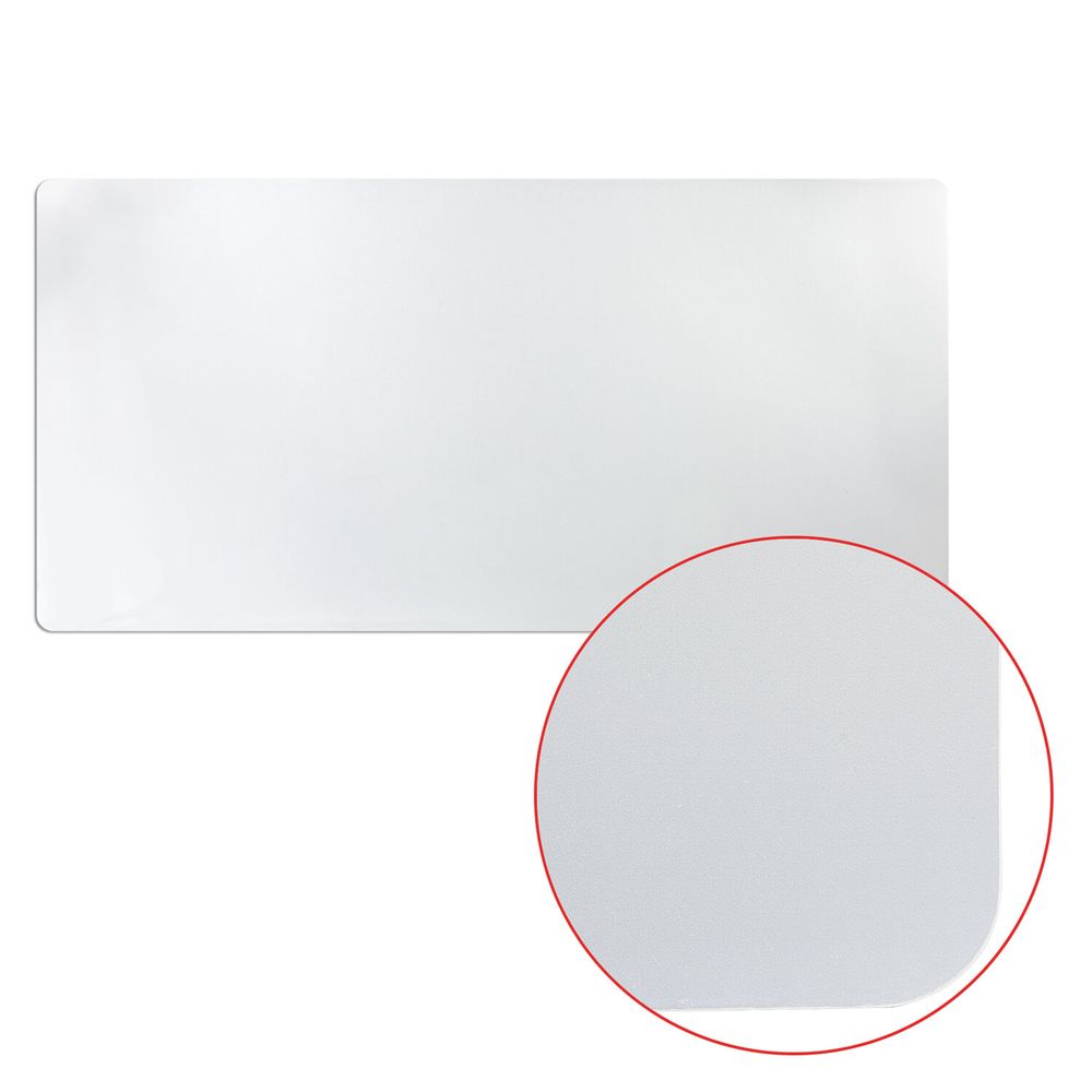 Коврик-подкладка настольный 600х1200 мм, прозрачный матовый, 1,2 мм, BRAUBERG