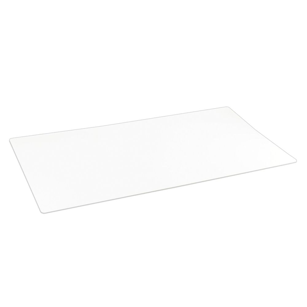 Коврик-подкладка настольный сверхпрочный 600х1200 мм, прозрачный, 1 мм, BRAUBERG