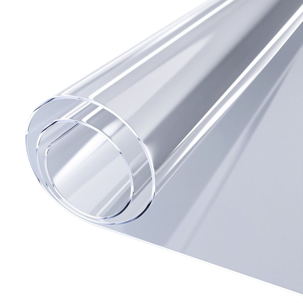 Коврик-подкладка, скатерть ПВХ прозрачная, гибкое/мягкое стекло, 120х75 см, 0,5 мм, DASWERK