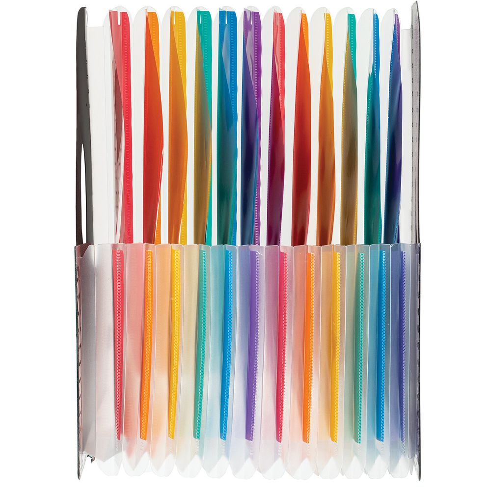 Лоток-органайзер вертикальный для бумаг и документов, 13 отделений, BRAUBERG DOCS, А4 черный