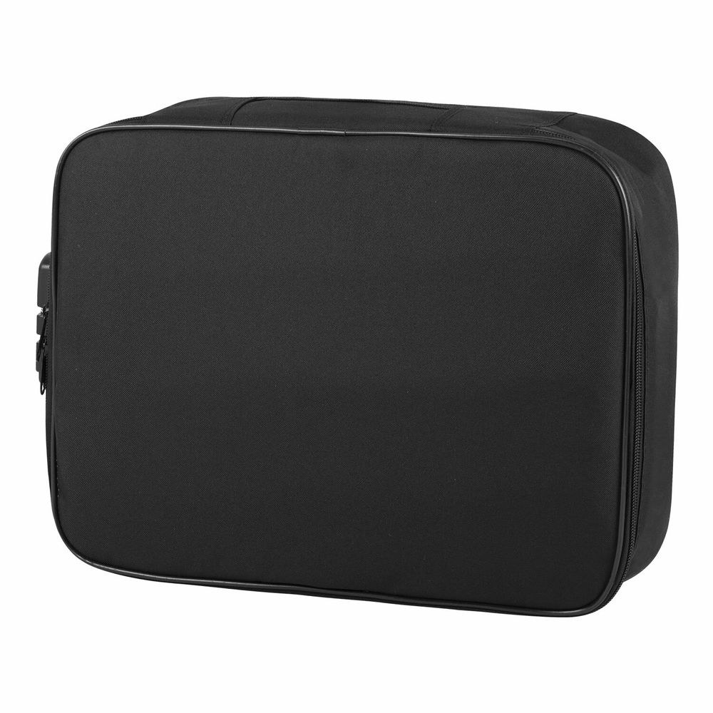 Папка-органайзер для документов с кодовым замком ЧЕРНЫЙ ВОДОНЕПРОНИЦАЕМЫЙ А4, BRAUBERG DOCS