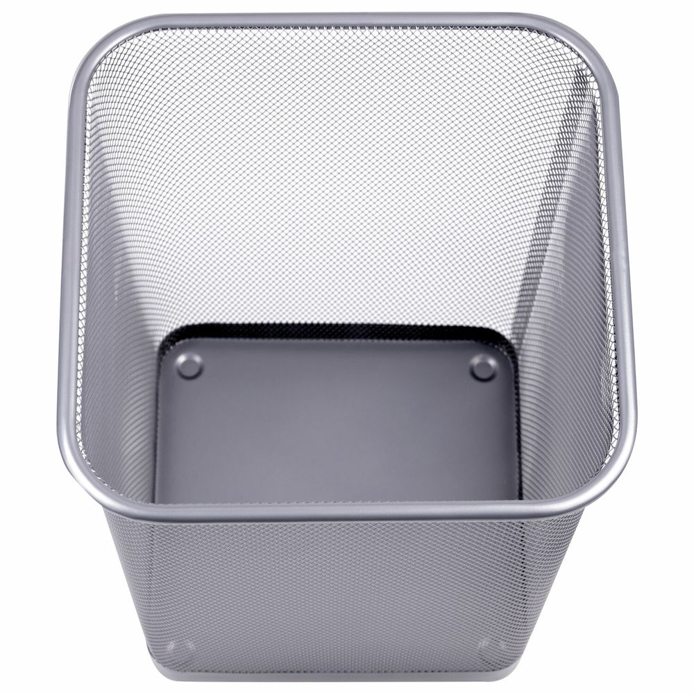 Корзина для бумаг квадратная 17 литров, BRAUBERG