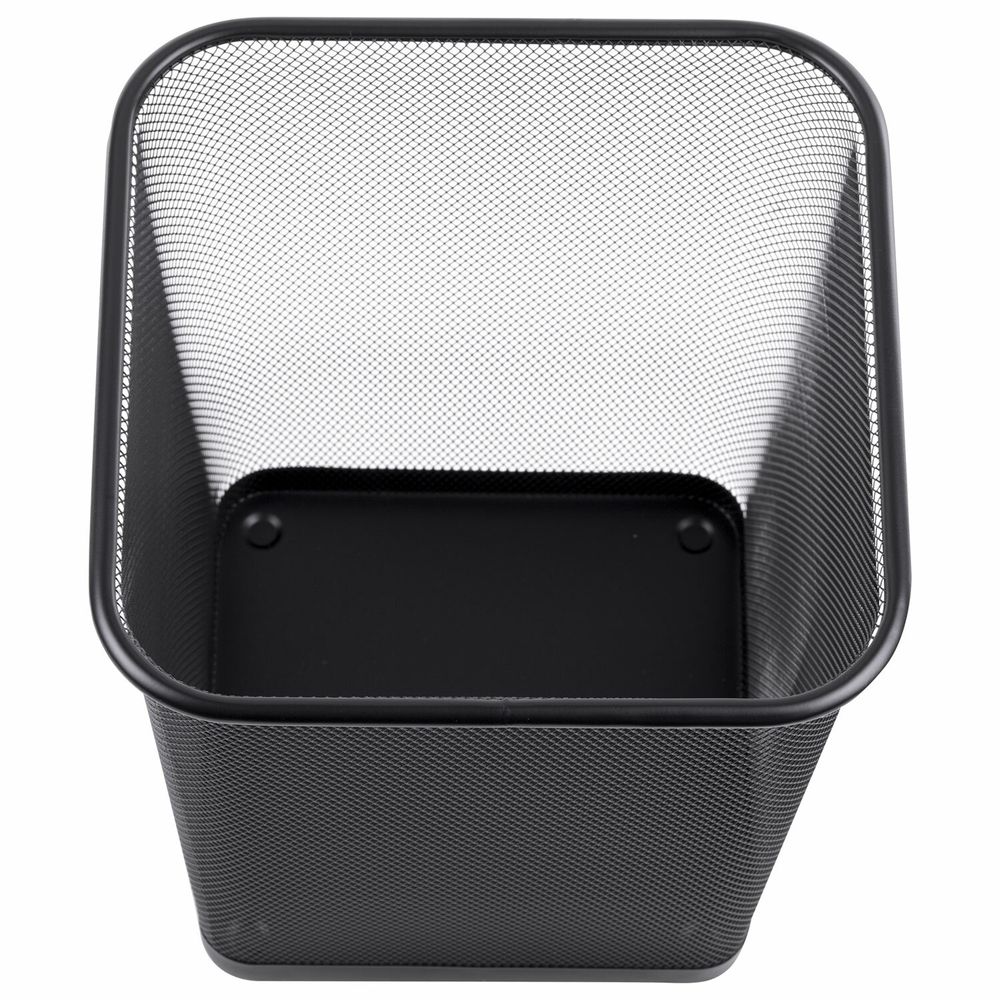 Корзина для бумаг квадратная 17 литров, BRAUBERG 