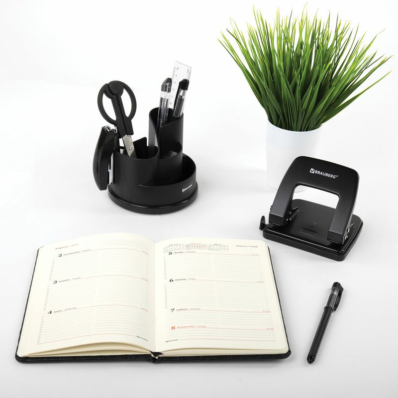 Дырокол металлический BRAUBERG