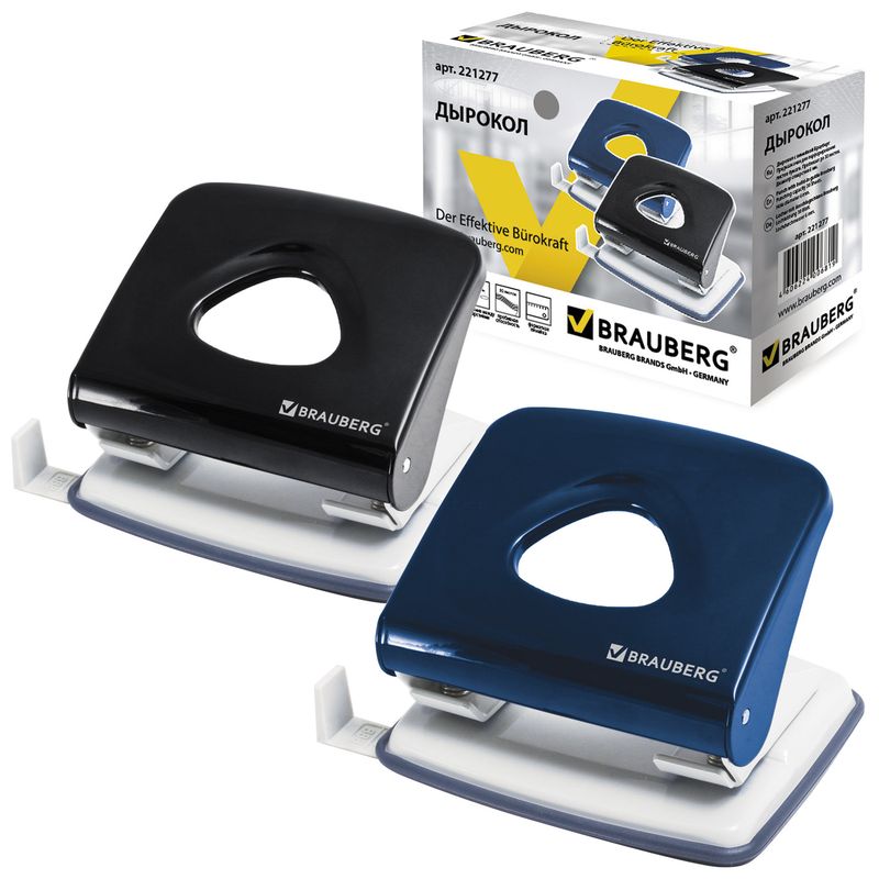 Дырокол металлический BRAUBERG