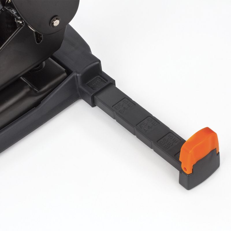 Дырокол металлический МОЩНЫЙ BRAUBERG "Heavy duty" до 65 листов, эргономичный