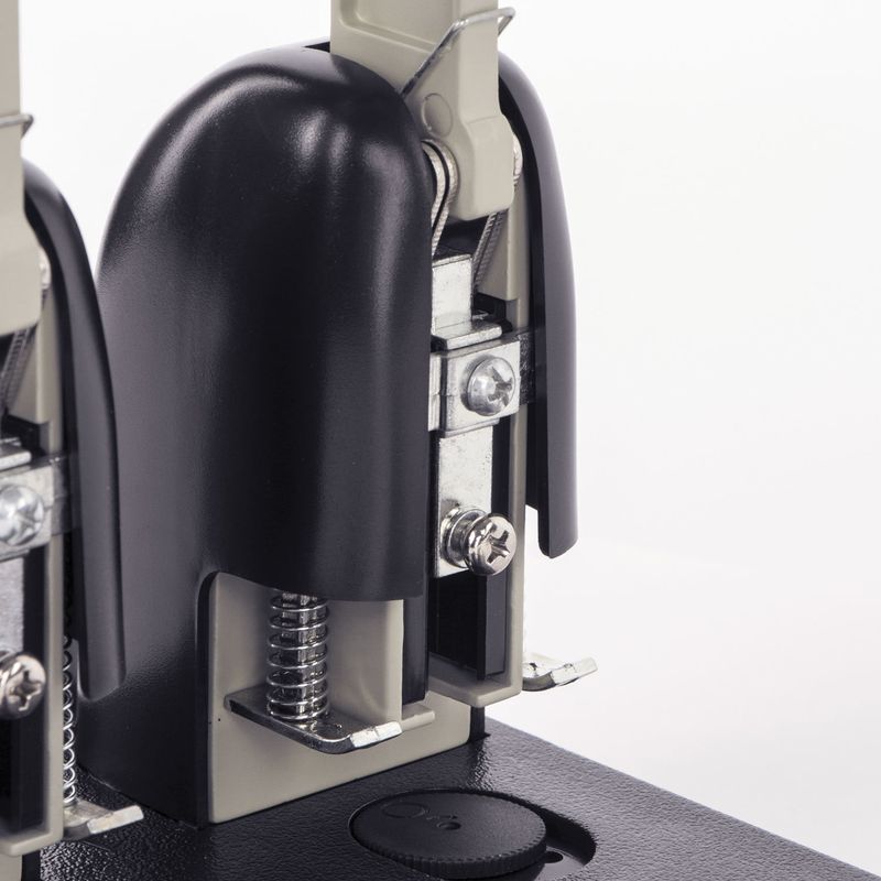 Дырокол металлический МОЩНЫЙ BRAUBERG "Heavy duty", до 150 листов, черный