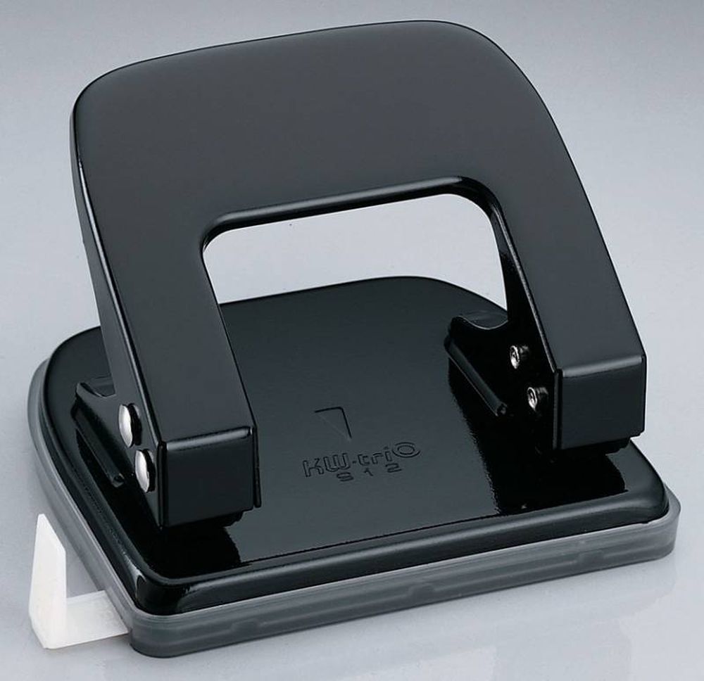 Дырокол Kw-Trio Typical Smart 09120 макс.:16лист. ассорти отв.:2 с линейкой