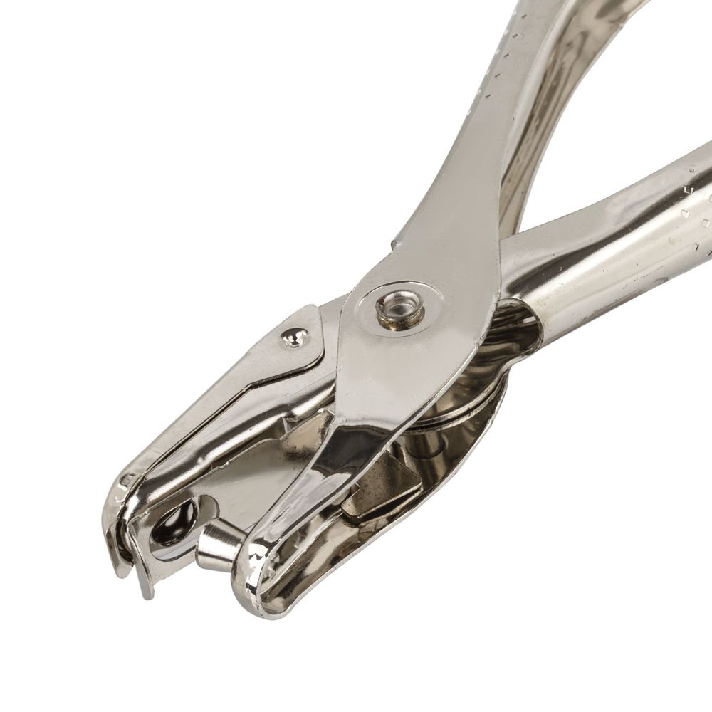 Дырокол металлический на 1 отверстие BRAUBERG "HL-1", до 6 листов