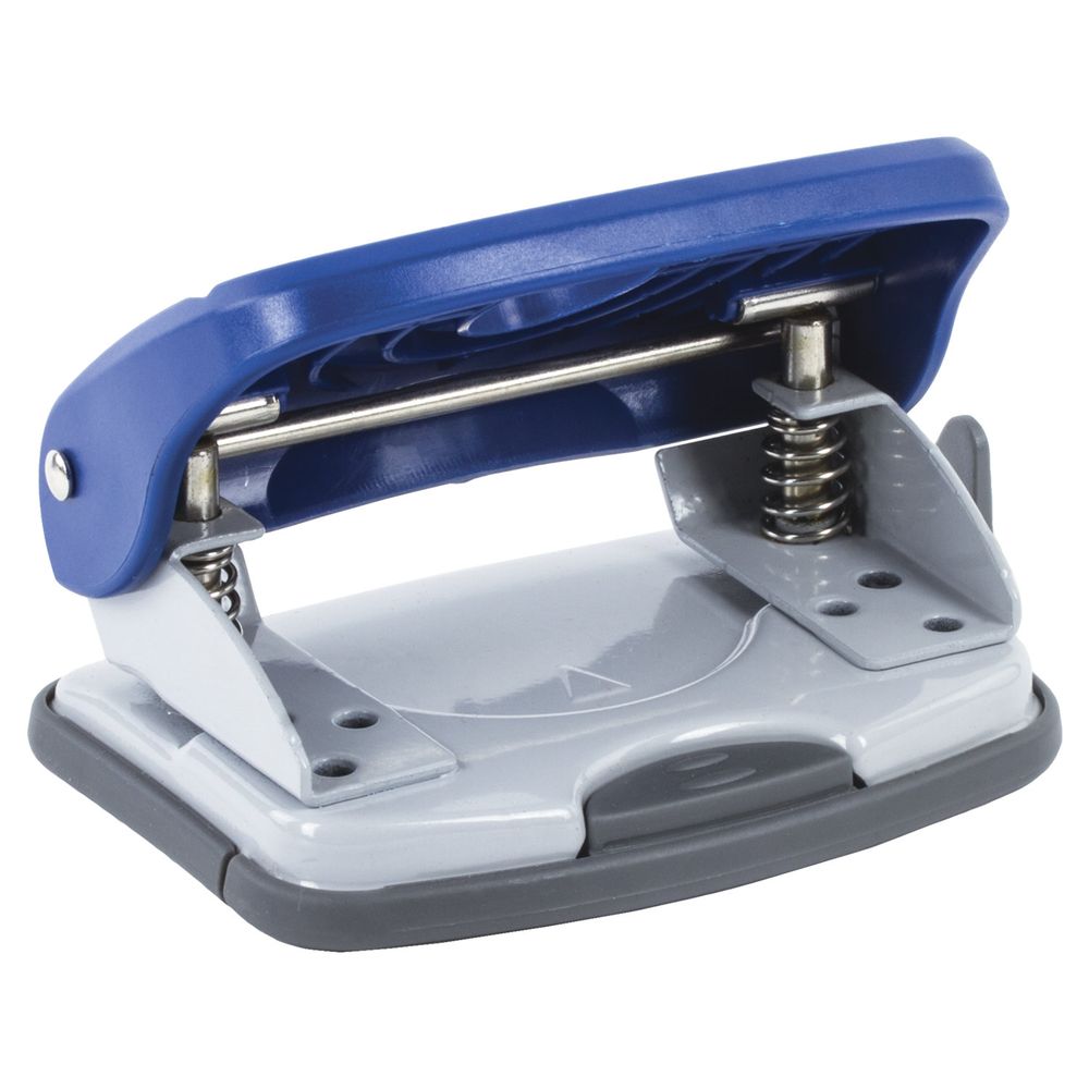 Дырокол BRAUBERG "Original", до 20 листов, синий