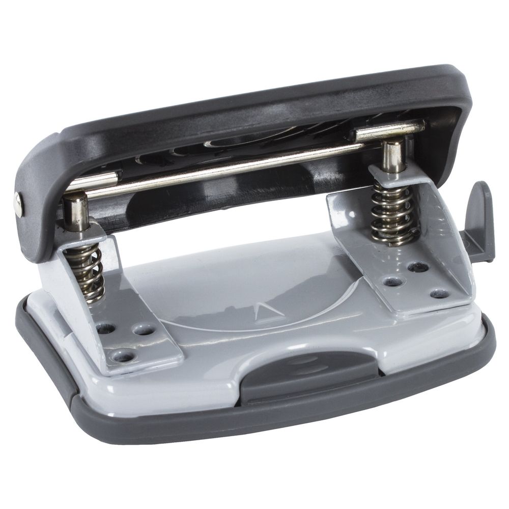 Дырокол BRAUBERG "Original", до 20 листов, черный