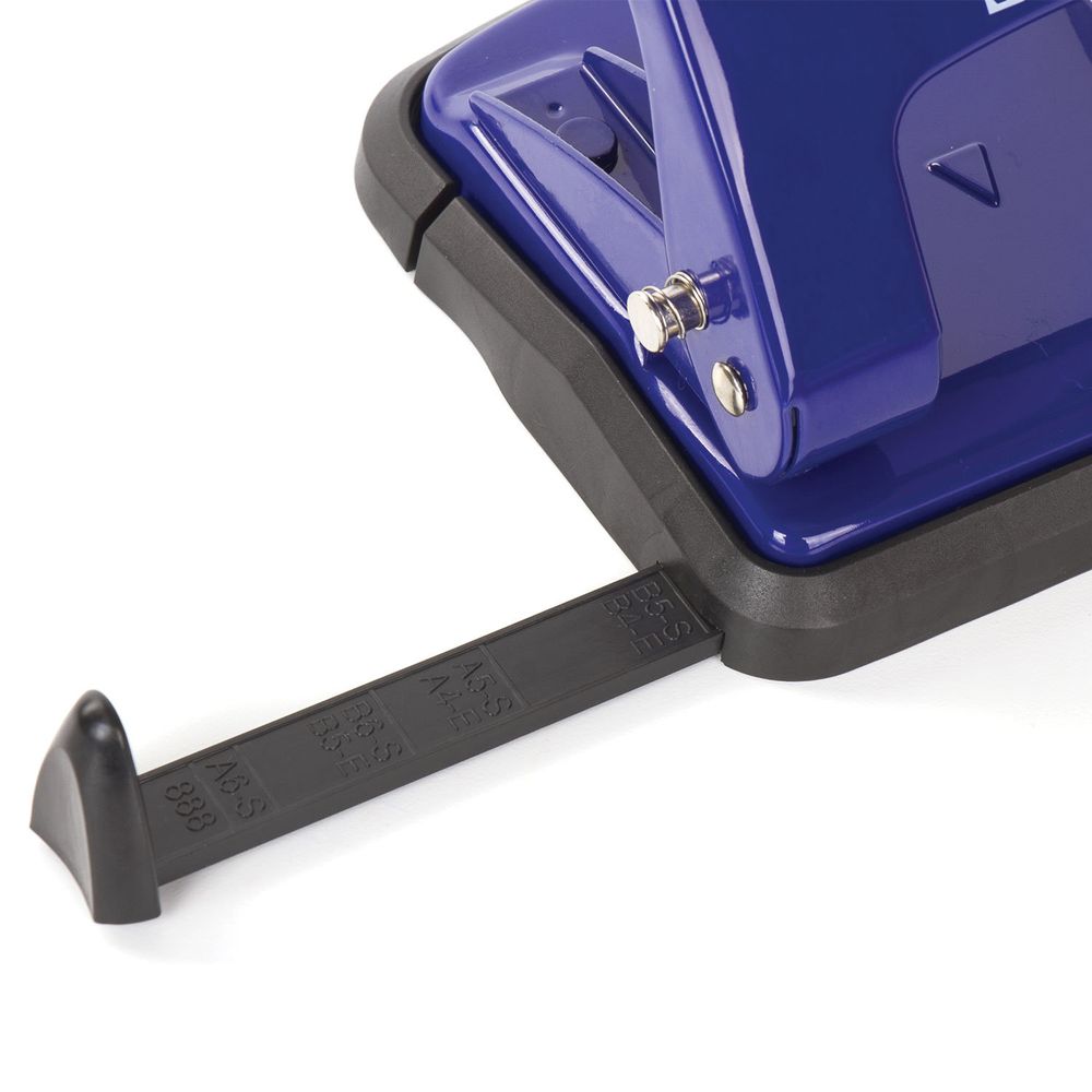 Дырокол металлический BRAUBERG "PN-150M", до 35 листов, синий