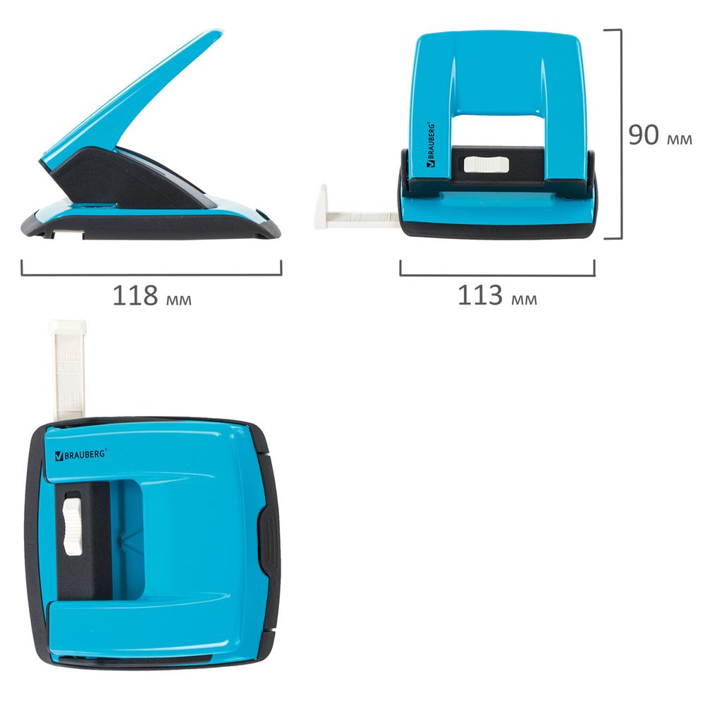 Дырокол металлический BRAUBERG