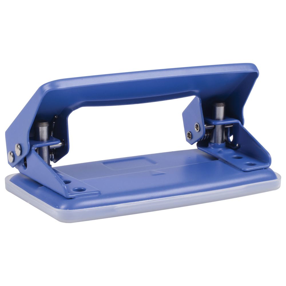 Дырокол металлический STAFF "EVERYDAY", до 10 листов, без линейки, синий