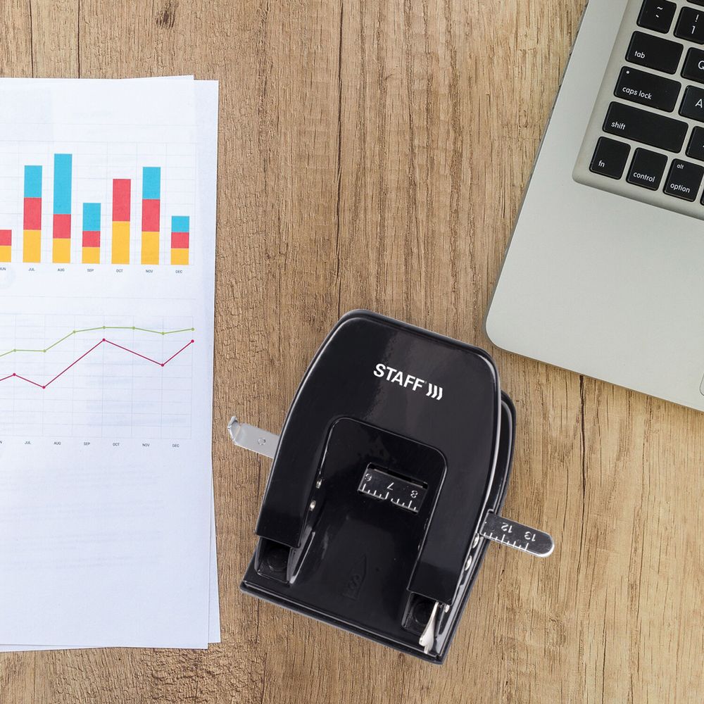 Дырокол металлический STAFF