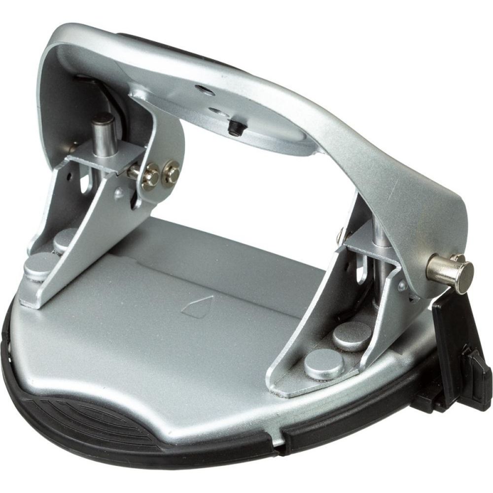 Дырокол 20 листов ATTACHE 6720, металл, с линейкой, с резиновой вставкой, серебро