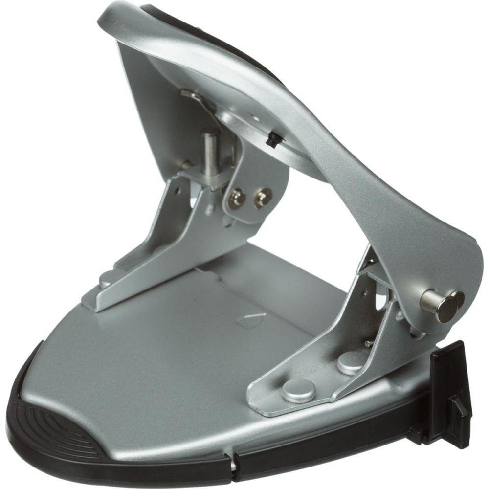 Дырокол 30 листов ATTACHE 6730, металл, с линейкой, с резиновой вставкой, серебро