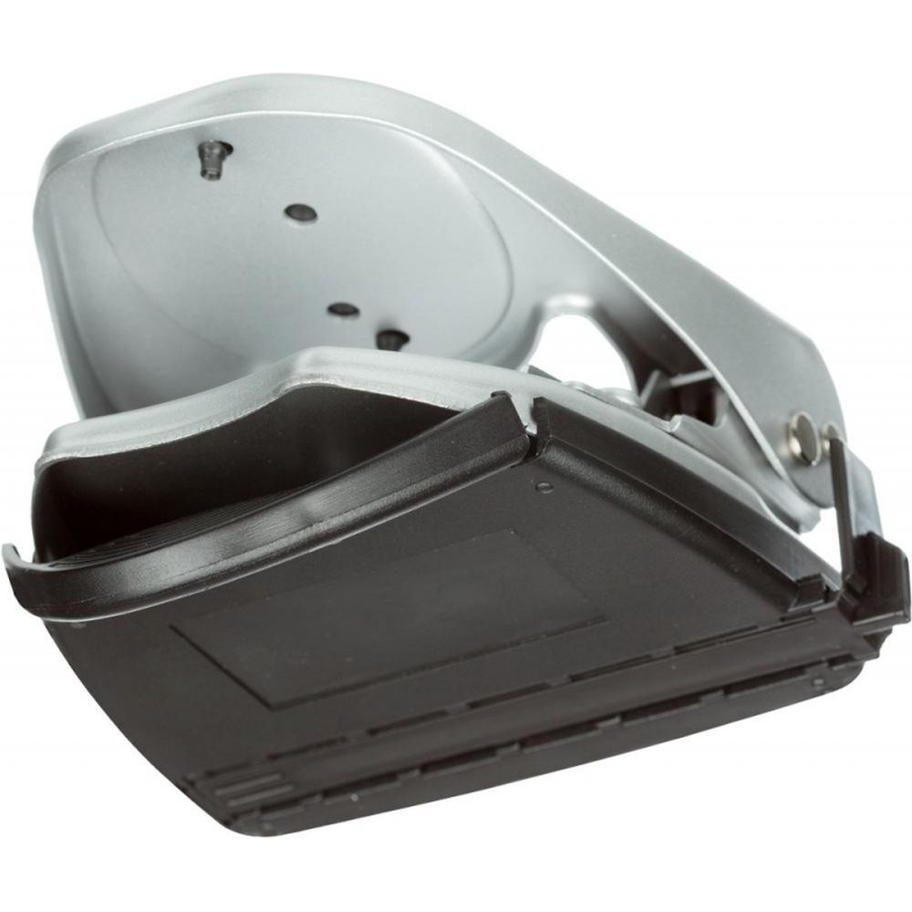 Дырокол 30 листов ATTACHE 6730, металл, с линейкой, с резиновой вставкой, серебро