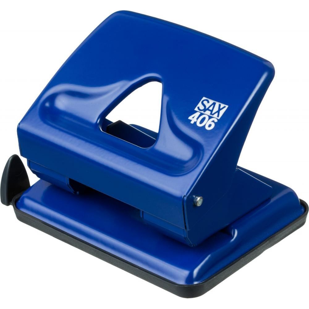 Дырокол 30 листов SAX 406, синий