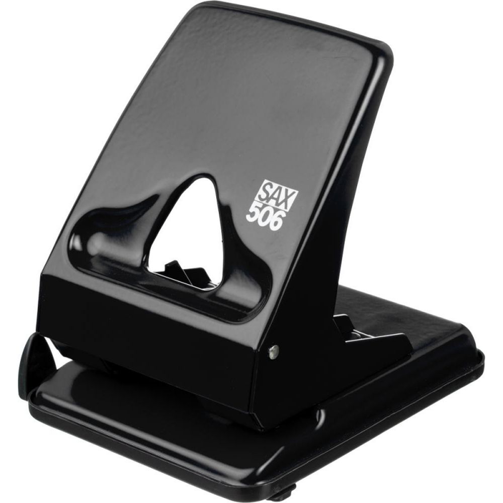 Дырокол 40 листов SAX 506, черный