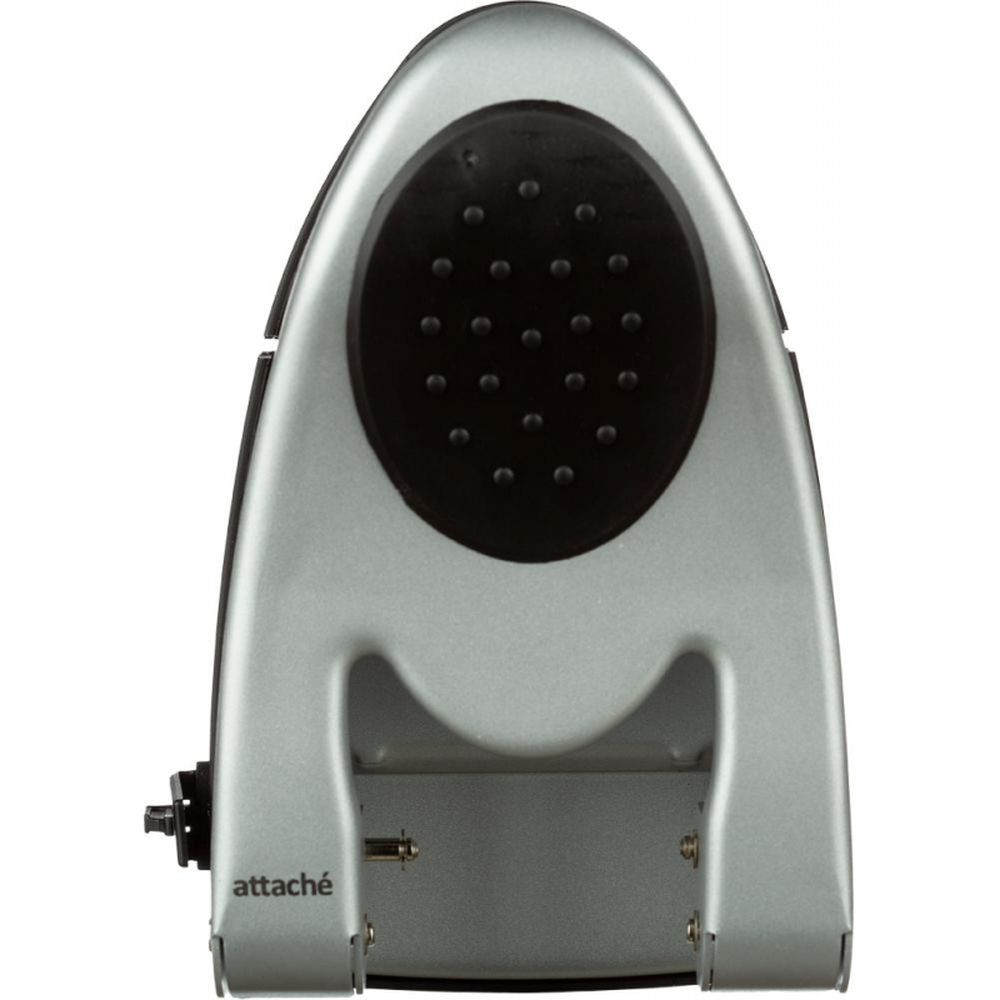 Дырокол 60 листов ATTACHE 6760, металл, серебро