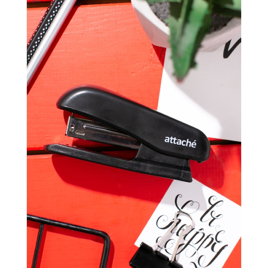 Степлер 20л ATTACHE Economy №24/6 и 26/6, черный 