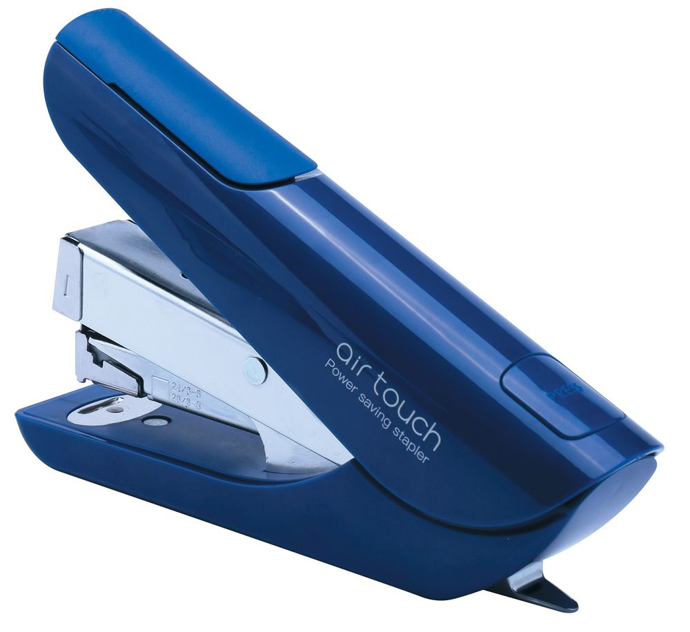 Степлер 40л Kw-Trio 0556A-BLU Half strip Air touch 24/6 24/8 26/6 26/8 Синий