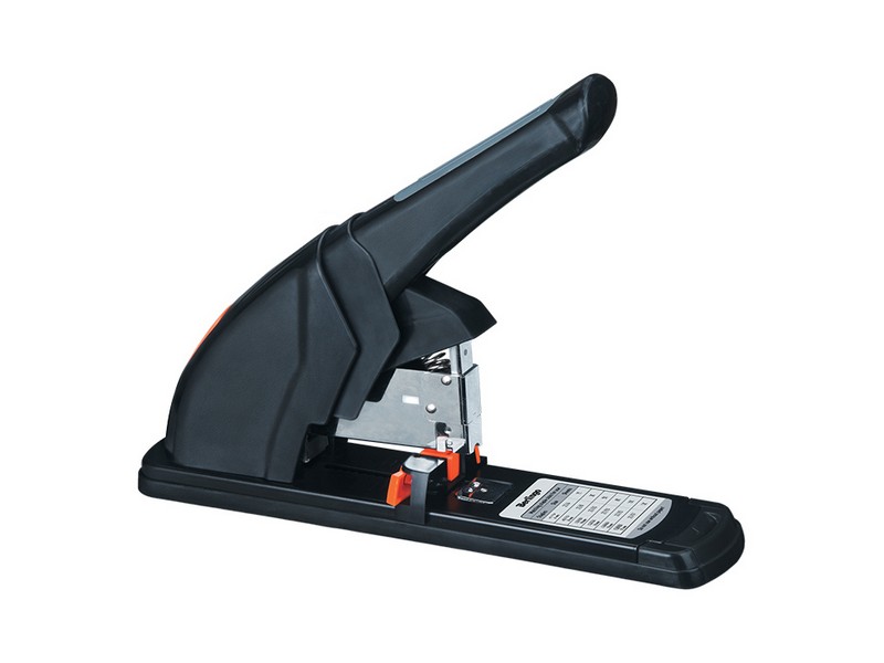 Мощный степлер №23/6, 23/8, 23/10, 23/13, 23/15, 23/17 Berlingo до 120л., энергосберегающий, черный