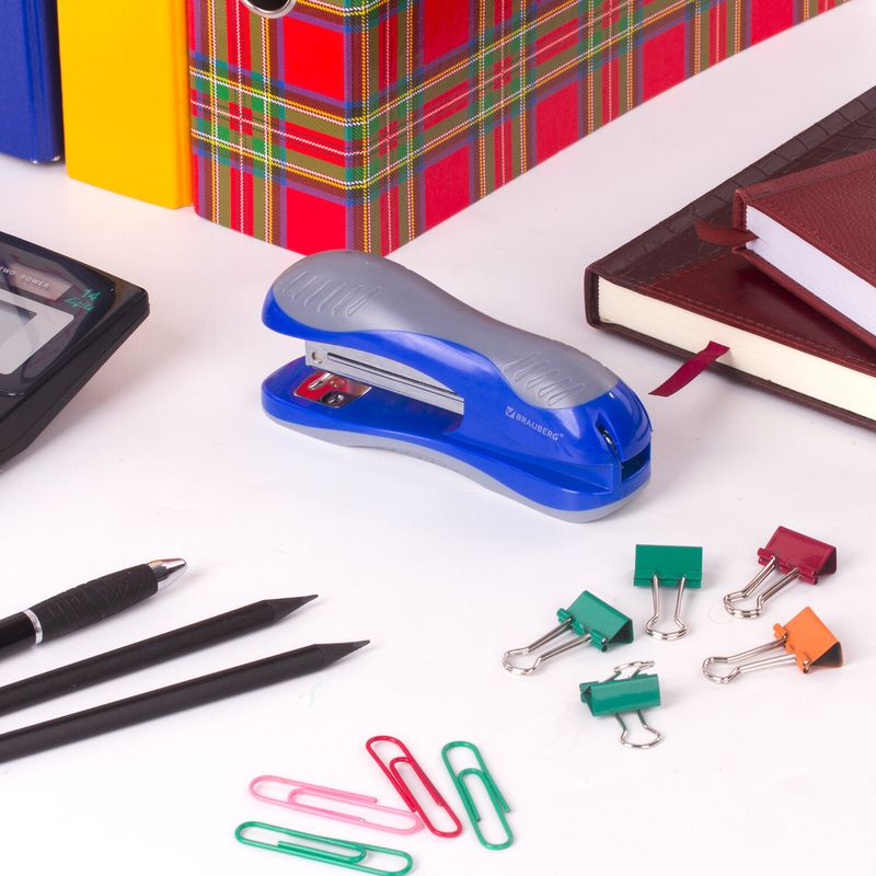 Степлер №24/6, 26/6 BRAUBERG