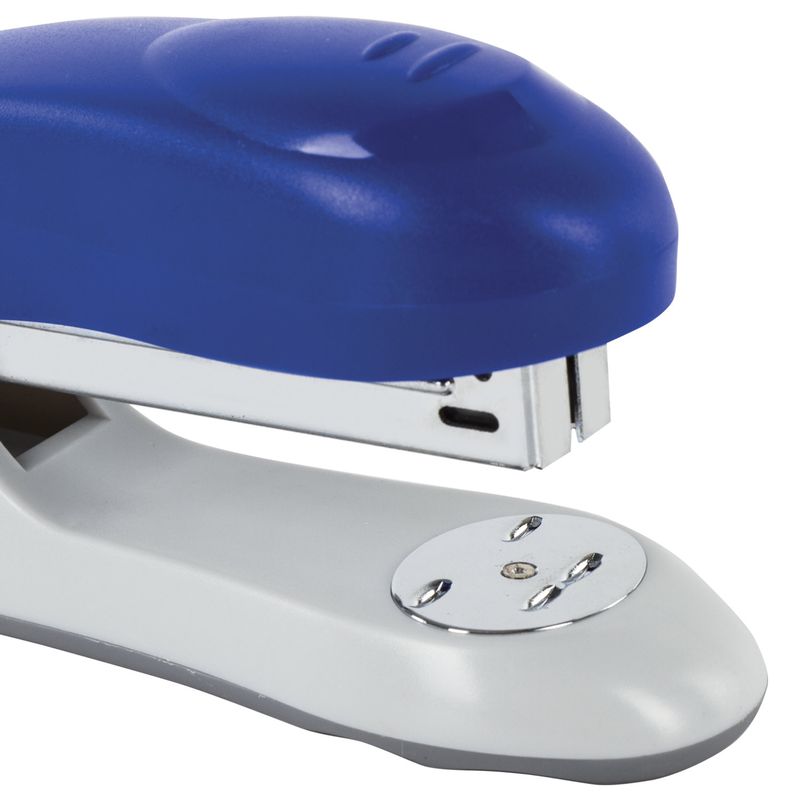 Степлер №24/6, 26/6 BRAUBERG "Original", до 25 листов, синий