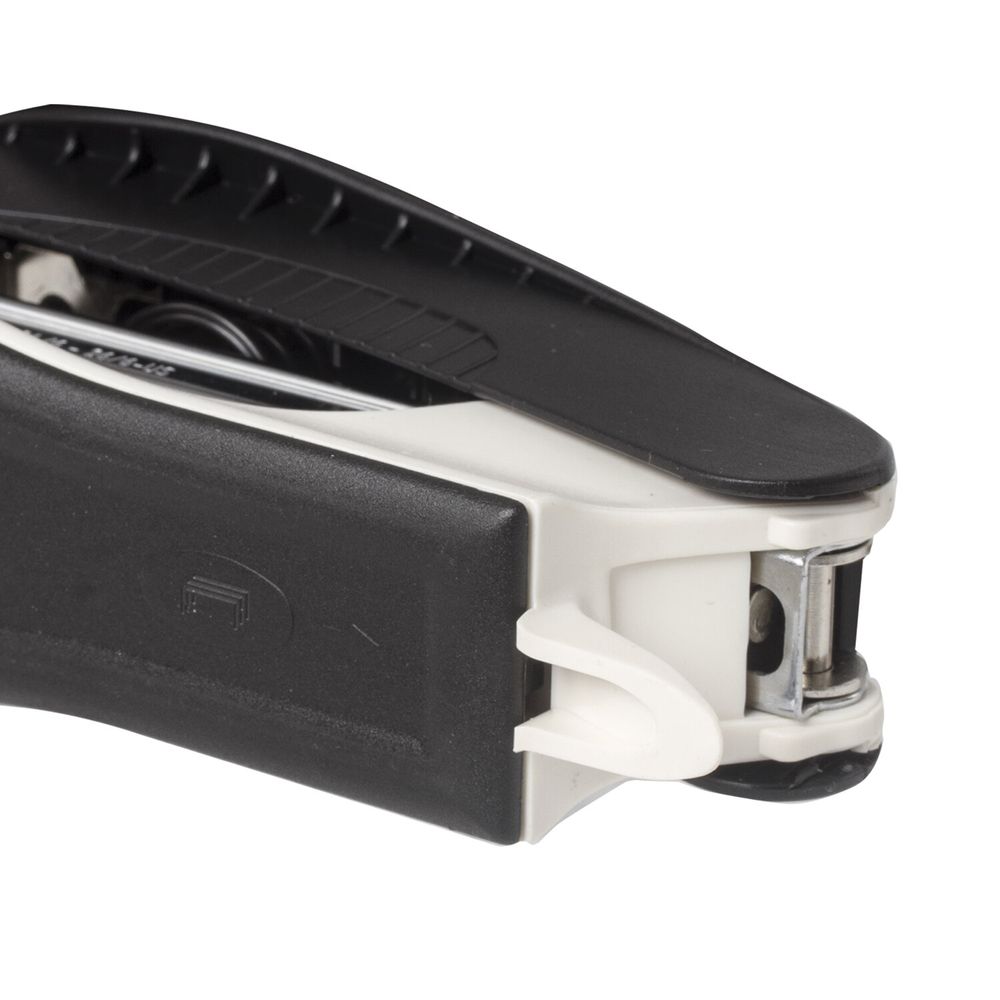 Степлер №24/6, 26/6 BRAUBERG "METROPOLIS", до 30 листов, черный